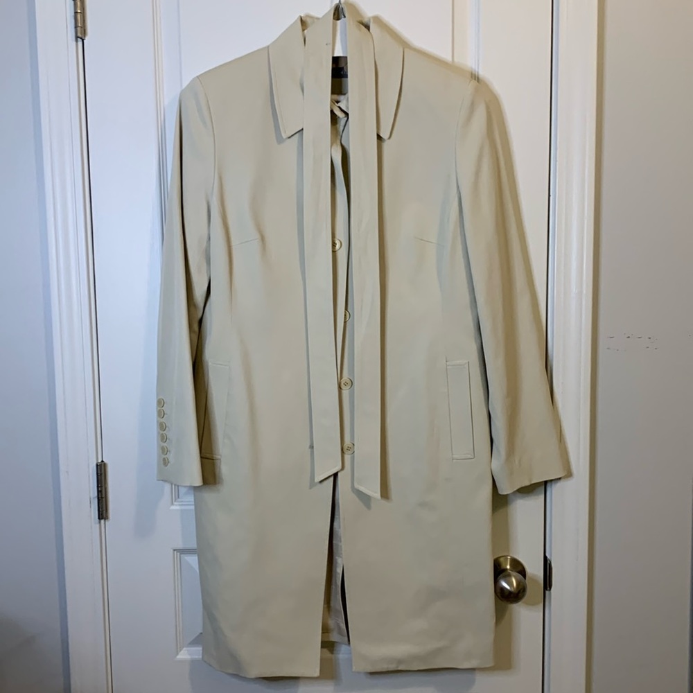 Kate Hill Coat | Color: Cream | Size: 8